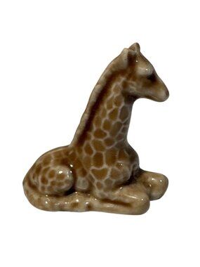 Wade Whimsies Giraffe Figurine England Collectible Home Decor Small Animal